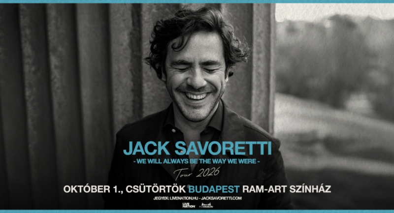 Jack Savoretti returns to Budapest after a sold out show