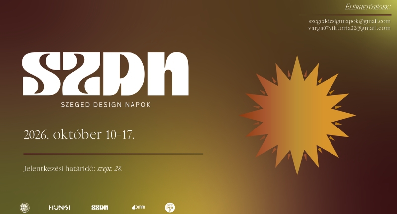 Design napokat rendeznek Szegeden