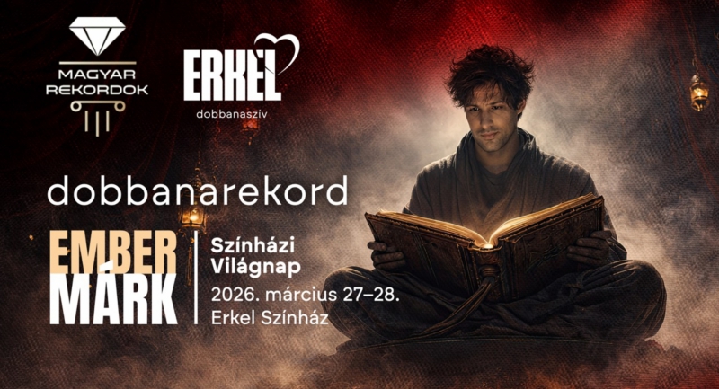 Dobbanarekord Ember Márkkal az Erkel Színházban