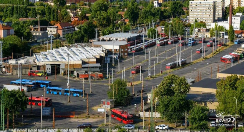 Egy napra megnyílik Budapest egyetlen trolibuszgarázsa