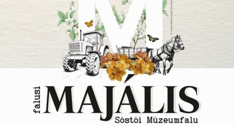 Falusi majálist rendeznek a nyíregyházi Sóstói Múzeumfaluban