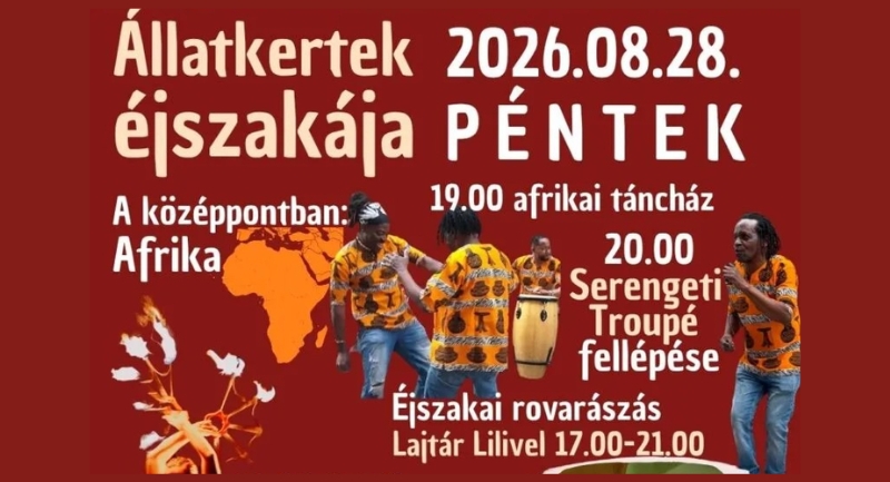 Késő esti programokkal várják a látogatókat a Szegedi Vadasparkban