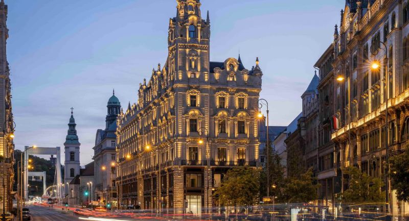 Kivételes koncepcióval újult meg Budapest városképének egyik meghatározó épülete, az északi Klotild-palota