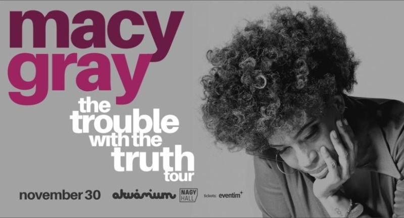 Macy Gray novemberben Budapesten ad koncertet