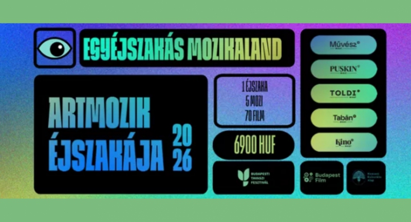 Május 16-án lesz az artmozik éjszakája Budapesten