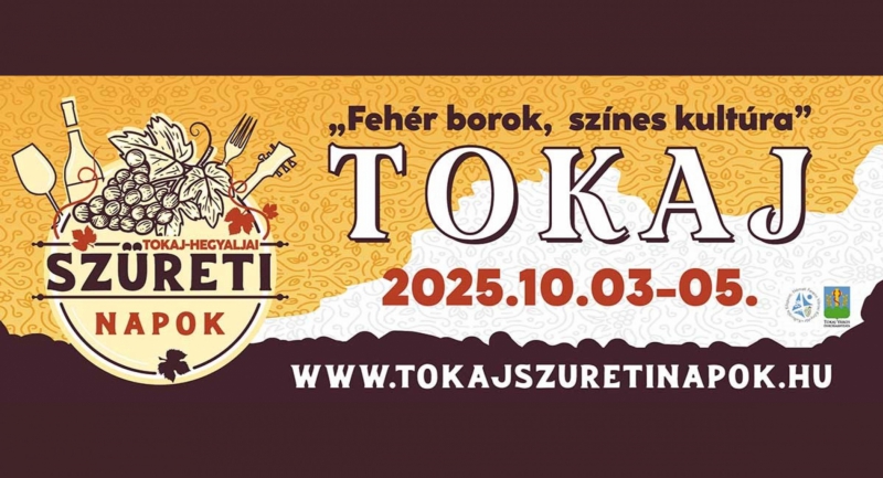 Október első hétvégéjén rendezik a Szüreti Napokat Tokajban