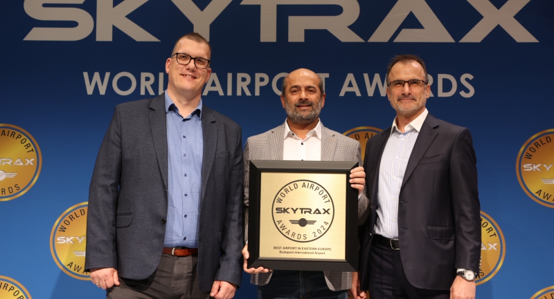 Budapest Airport wins best airport in the region award for the eleventh time