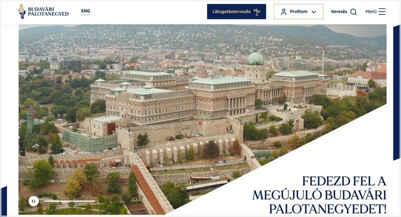 Új weboldallal bővíti turisztikai és kulturális szolgáltatásait a Budavári Palotanegyed