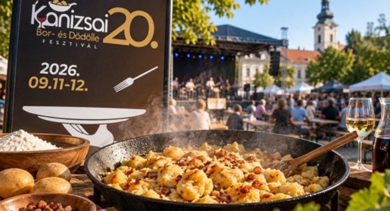 Verseny- és látványfőzéssel készülnek Nagykanizsán a jubileumi dödöllefesztiválra
